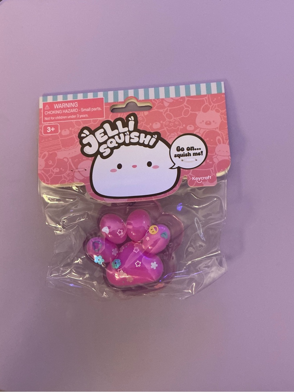 Jelli Squishi Paw Squishy Toy